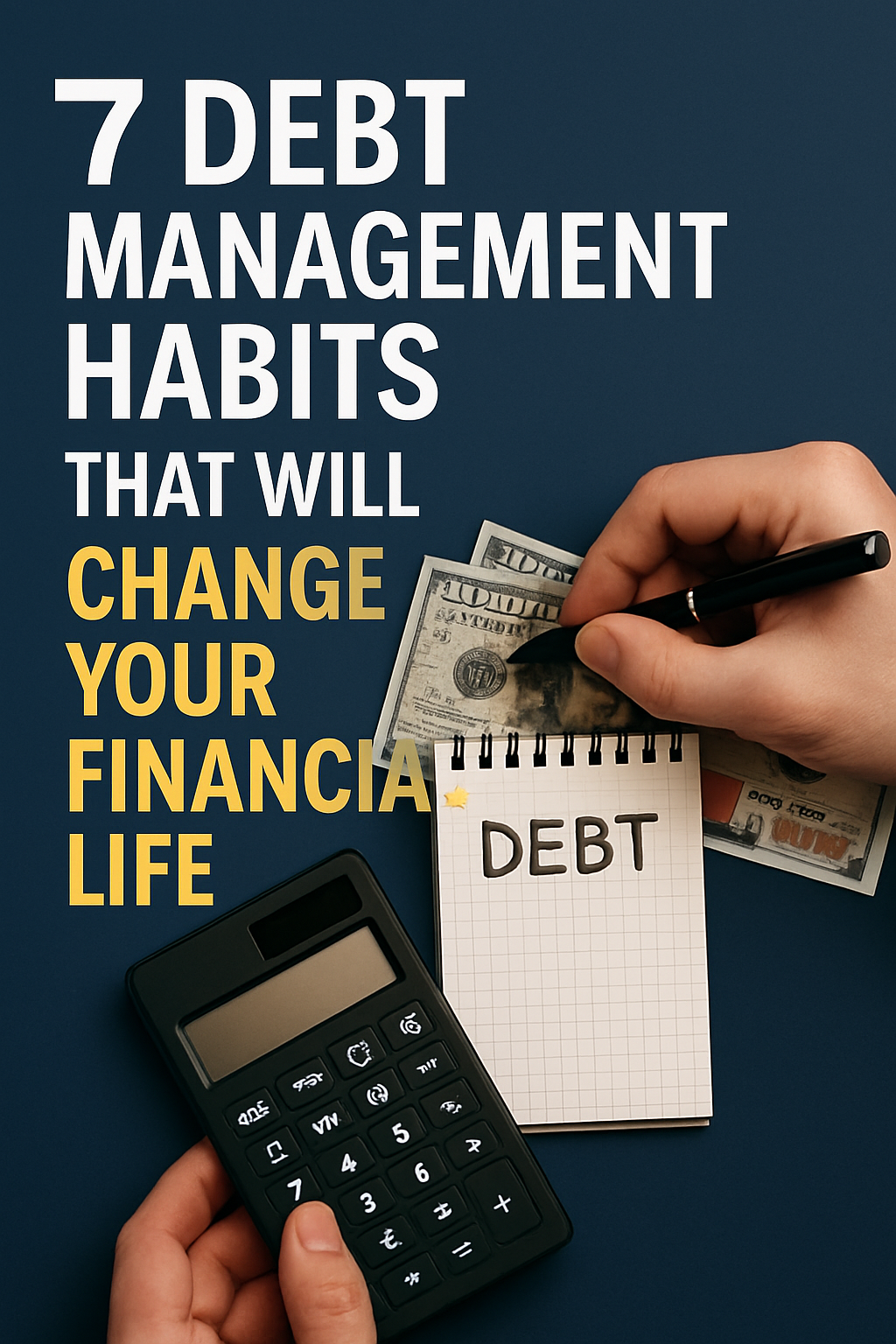 7 Debt Management Habits That Will Change Your Financial Life