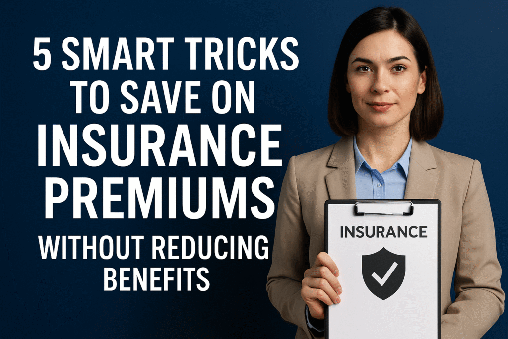 5 Smart Tricks to Save on Insurance Premiums Without Reducing Benefits