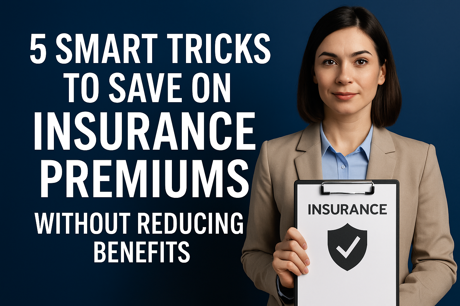 5 Smart Tricks to Save on Insurance Premiums Without Reducing Benefits