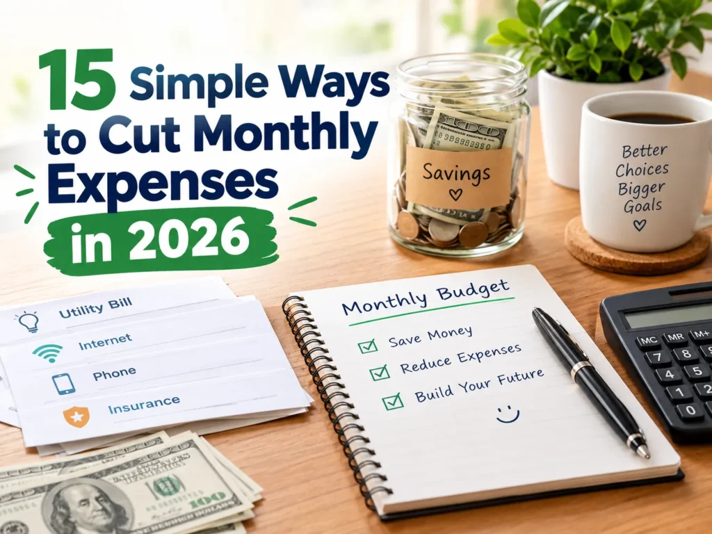 cut monthly expenses